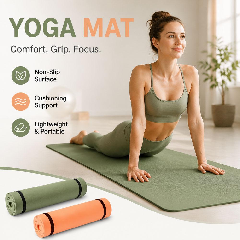 Colchonetas de Yoga de 180x50c - Pilates Yoga Matte reseña y precio