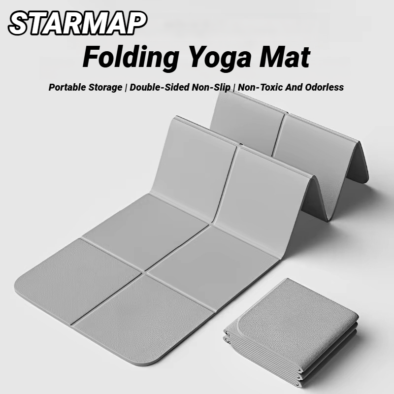 Estera de Yoga plegable, ecoló - Pilates Yoga Matte reseña y precio
