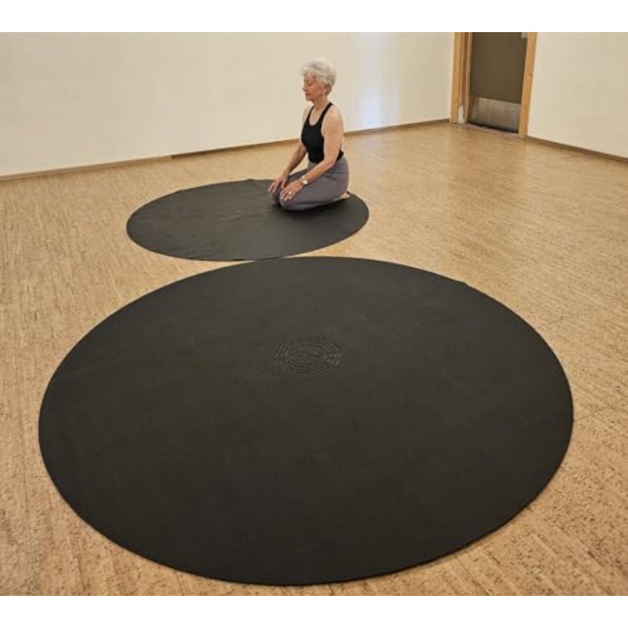 Tapete de Yoga Redondo Grande  - Pilates Yin Yoga reseña y precio
