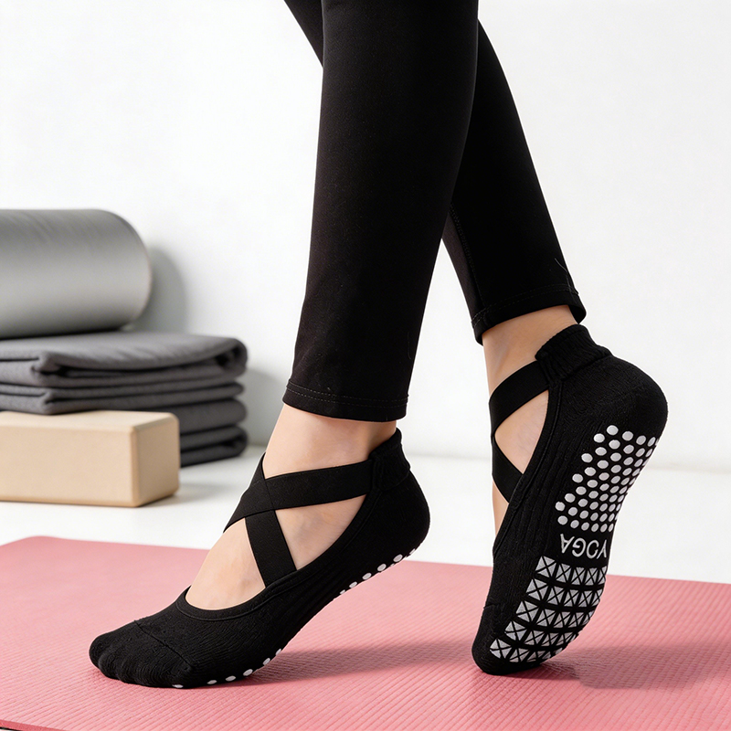 Calcetines de yoga antidesliza - Fitness Yoga Pilates reseña y precio